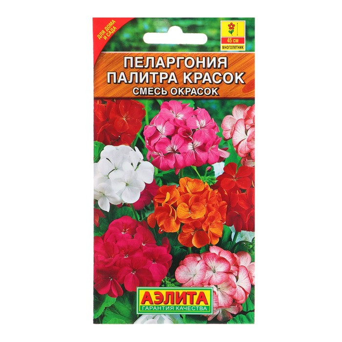 Пеларгония Палитра красок (смесь) Пеларгония Палитра красок (смесь)